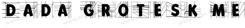 Dada Grotesk Medium字体转换